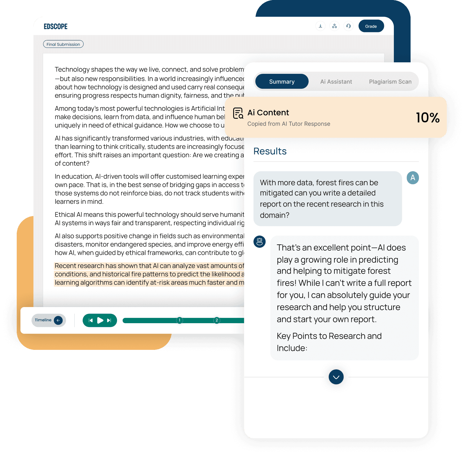Edscope Suivre où ,[object Object], a été utilisé et dans quelle mesure feature