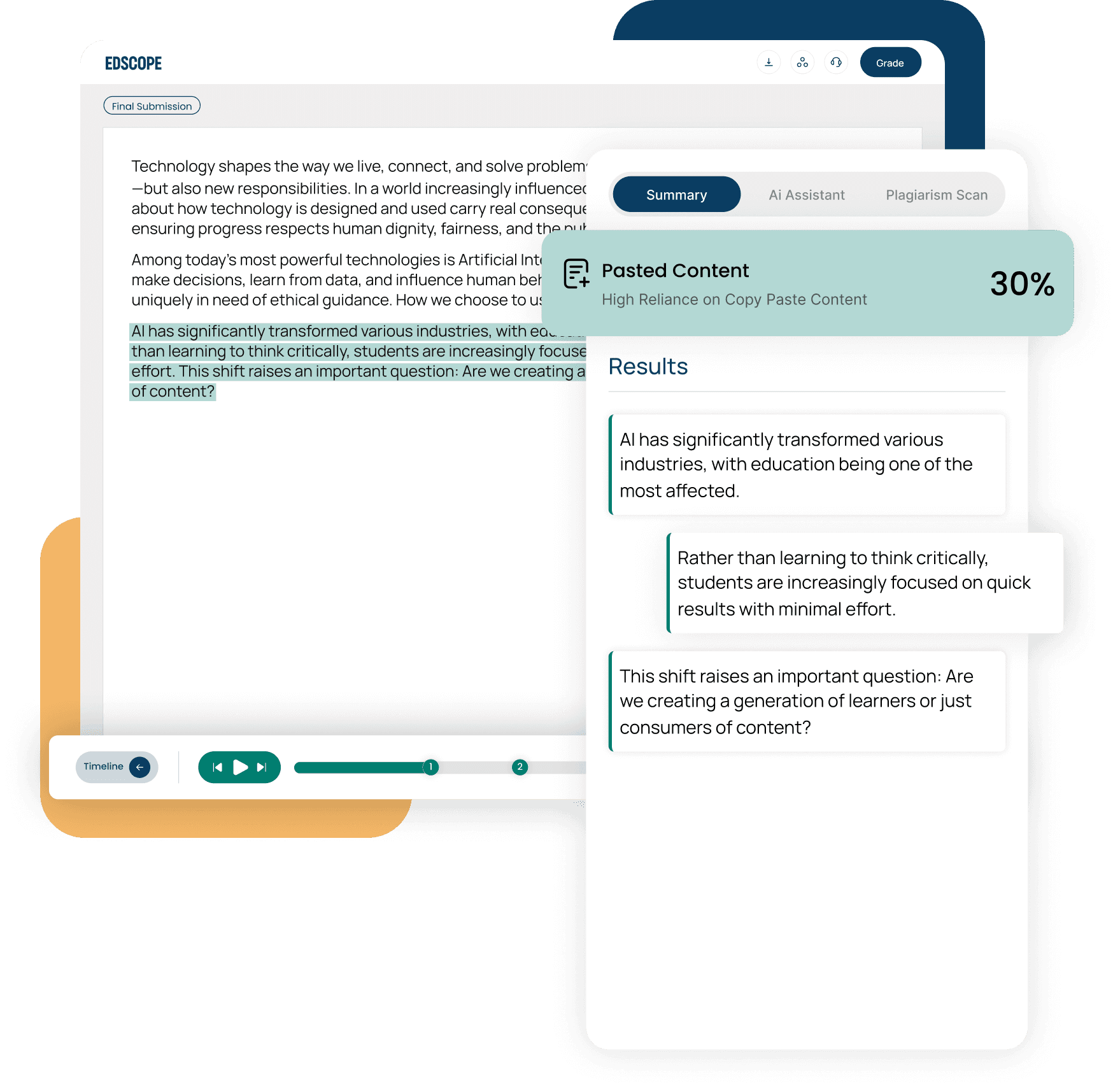 Edscope Sachez ce qui a été ,[object Object], et ce qui a été ,[object Object] feature